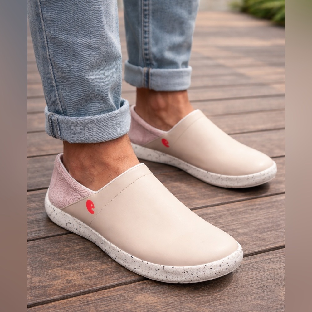 UIN Cork Yellow Mojacar II Men’s Casual Comfort Slip On Shoes Size 10.5
